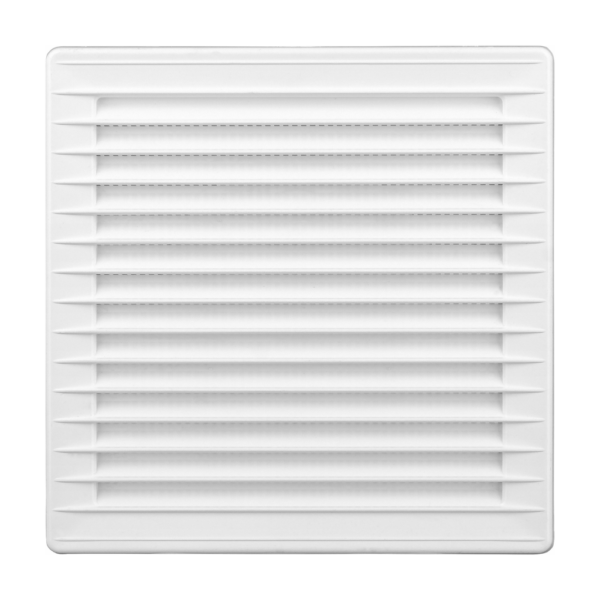 Kratka wentylacyjna biała 17x17