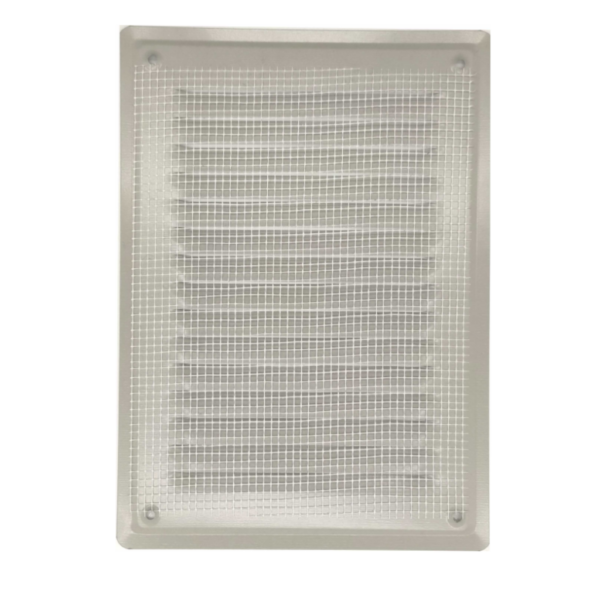 Kratka wentylacyjna metalowa z siatką tył 140x210mm airRoxy