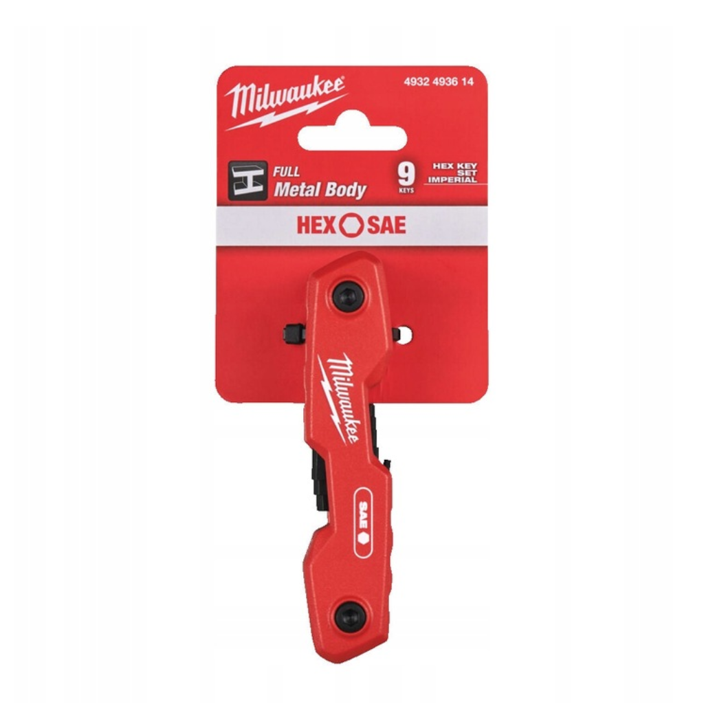 Zestaw składanych kluczy HEX IMPERIAL 9szt. MILWAUKEE