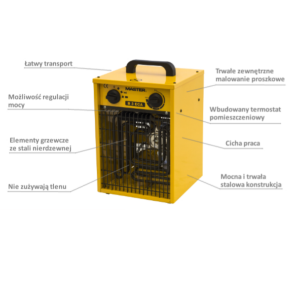 Nagrzewnica elektryczna MASTER B3ECA 3,0 KW-2