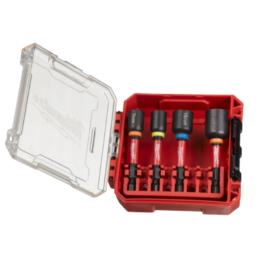 Zestaw nasadek udarowych Milwaukee (7, 8, 10, 13 mm) 4 szt.