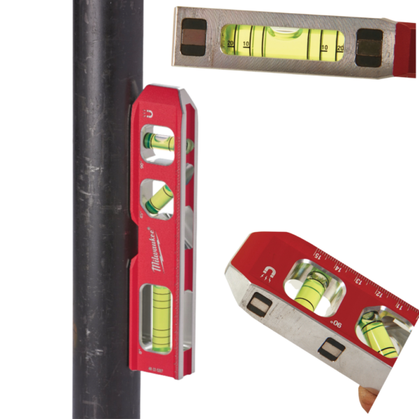 Poziomica magnetyczna Torpedo 17 cm Compact Milwaukee-2