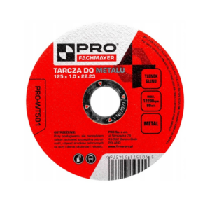 PRO tarcza do metalu 125