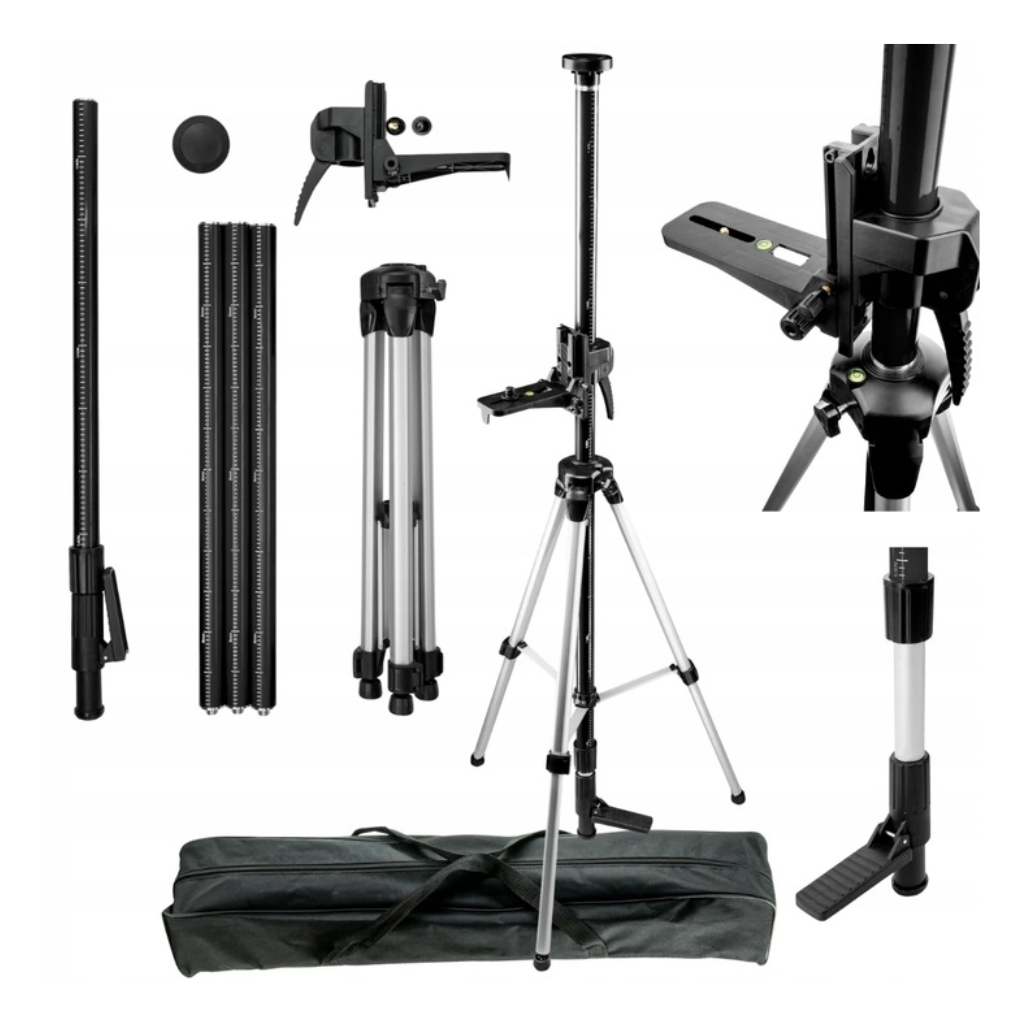 Tyczka rozporowa z trójnogiem statyw 3m HILE PRO