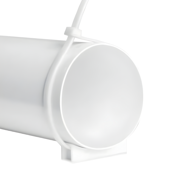 Uchwyt mocujący kanał okrągły z opaską fi 75-150mm