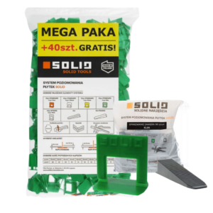 Zestaw klipsy3mm + kliny