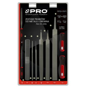 Zestaw pilników do drewna i metalu 10w1 PRO-1