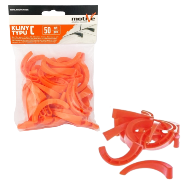 Kliny montażowe do płytek TYP C MOTIVE 50 szt-2