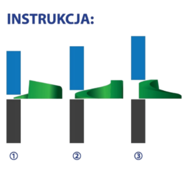 Kliny montażowe do płytek TYP C MOTIVE 50 szt-3