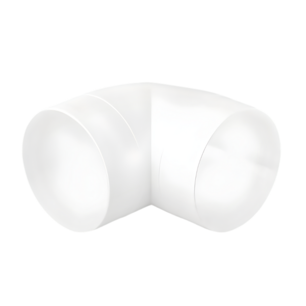 Kolano wentylacyjne kanału okrągłe 90 stopni fi 100mm