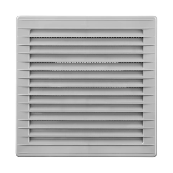 Kratka wentylacyjna z 17x17 z siatką 14x14
