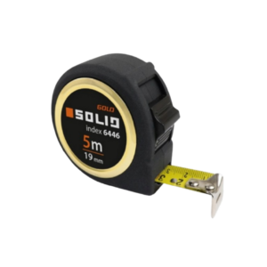 Miara zwijana SOLID GOLD 5m taśma 19mm kompaktowa obudowa