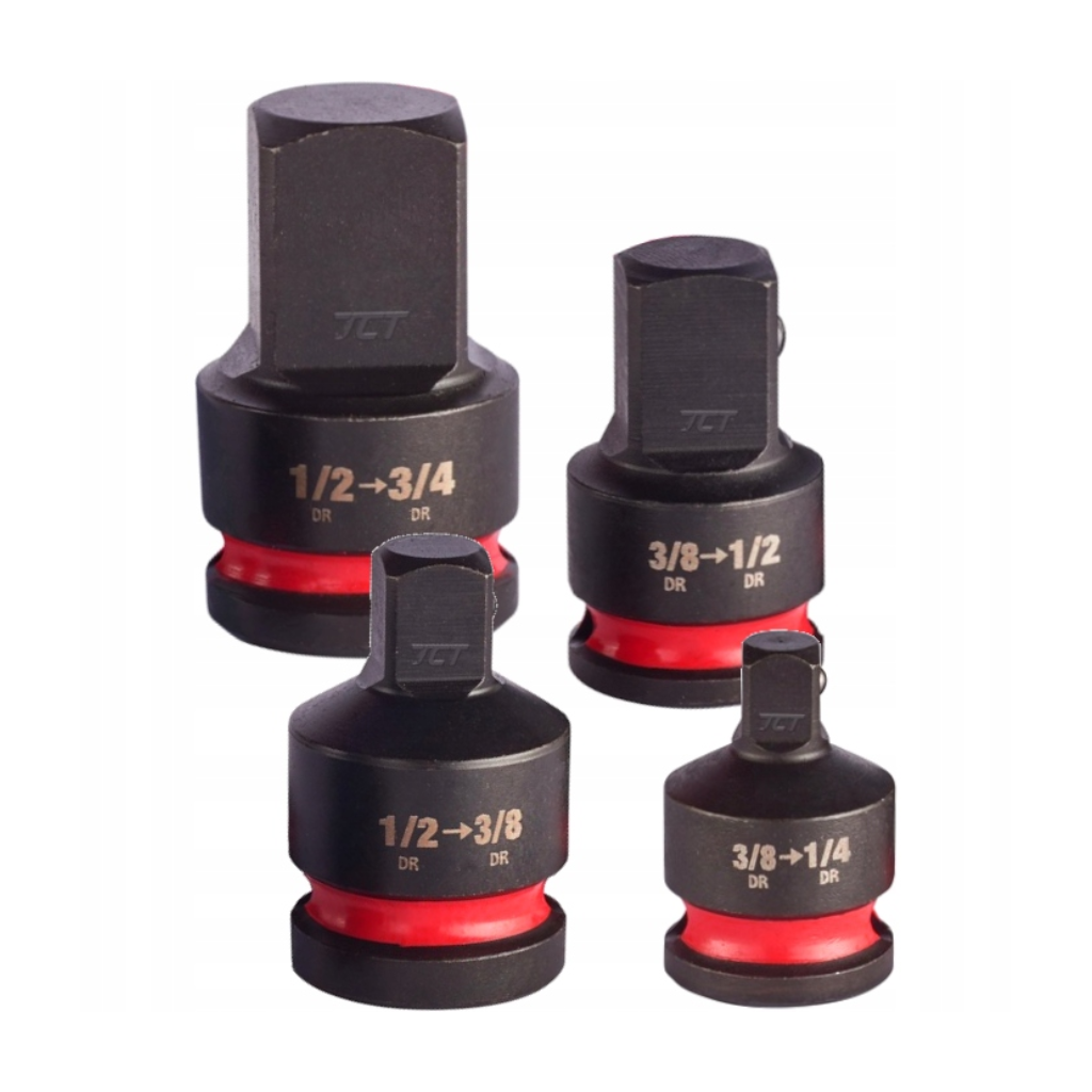 Zestaw 4 adapterów do nasadek udarowych SHW MILWAUKEE