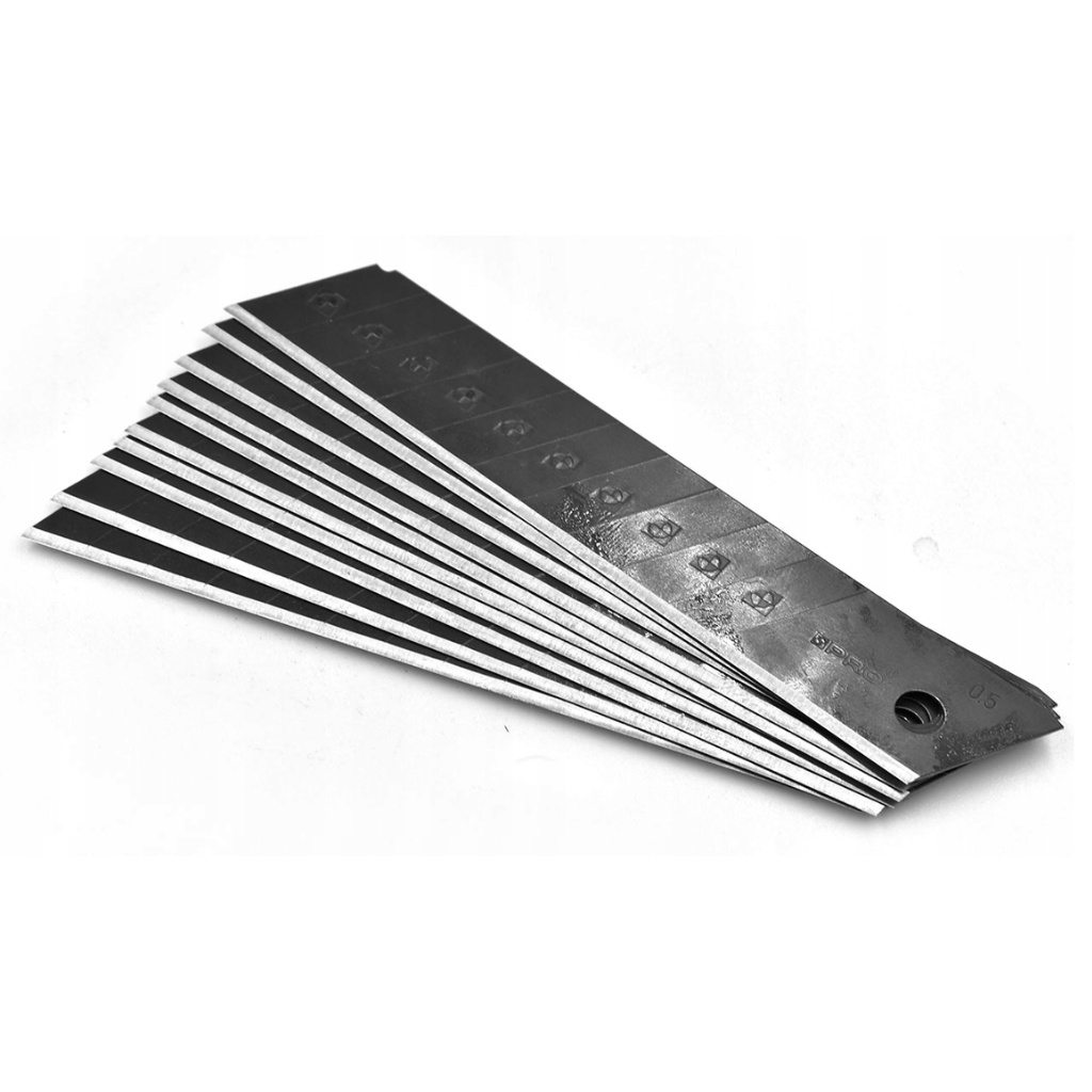 Ostrza wymienne łamane SK5 czarne 18mm PRO