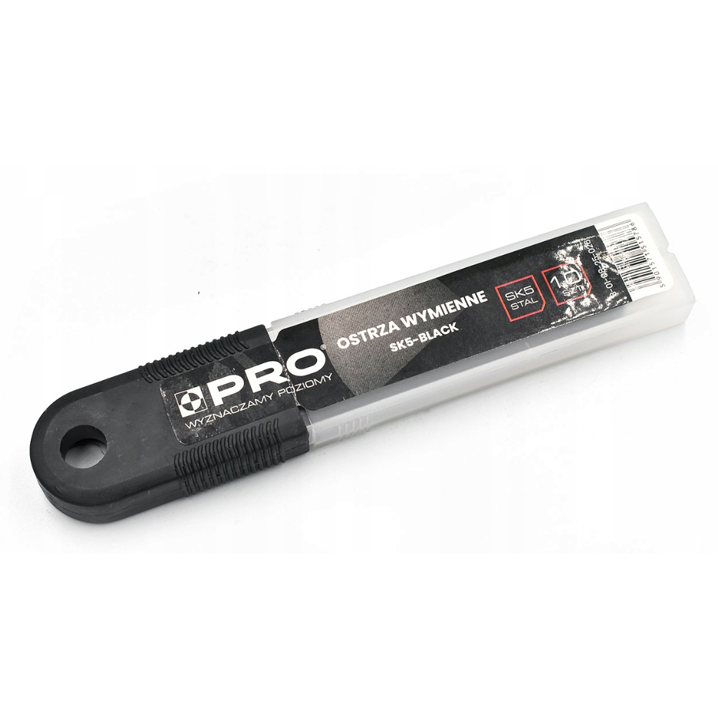 Ostrza wymienne łamane SK5 czarne 18mm PRO