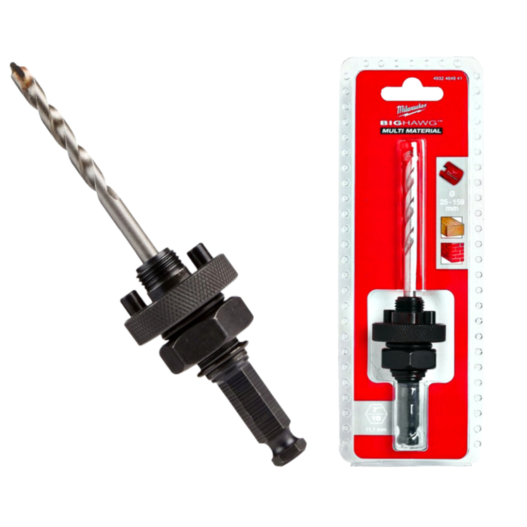 Trzpień z wiertłem prowadzącym BIG HAWG Multi Material MILWAUKEE