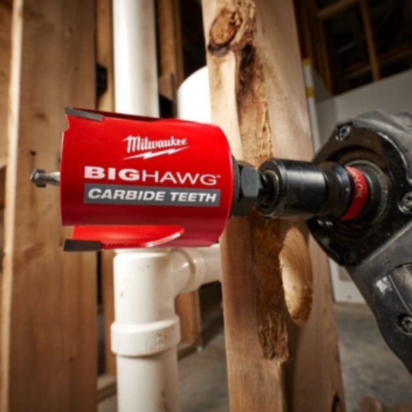 Trzpień z wiertłem prowadzącym BIG HAWG Multi Material MILWAUKEE-4