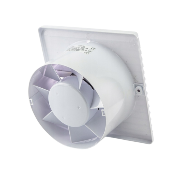 Wentylator sufitowy lub ścienny energooszczędny fi 100 mm airRoxy tyl