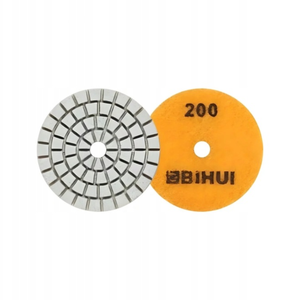 BIHUI Mini pad do polerowania na mokro 50 mm gr.200