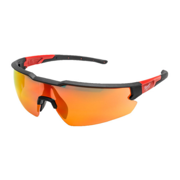 MILWAUKEE okulary odporne na zarysowania lustrzane