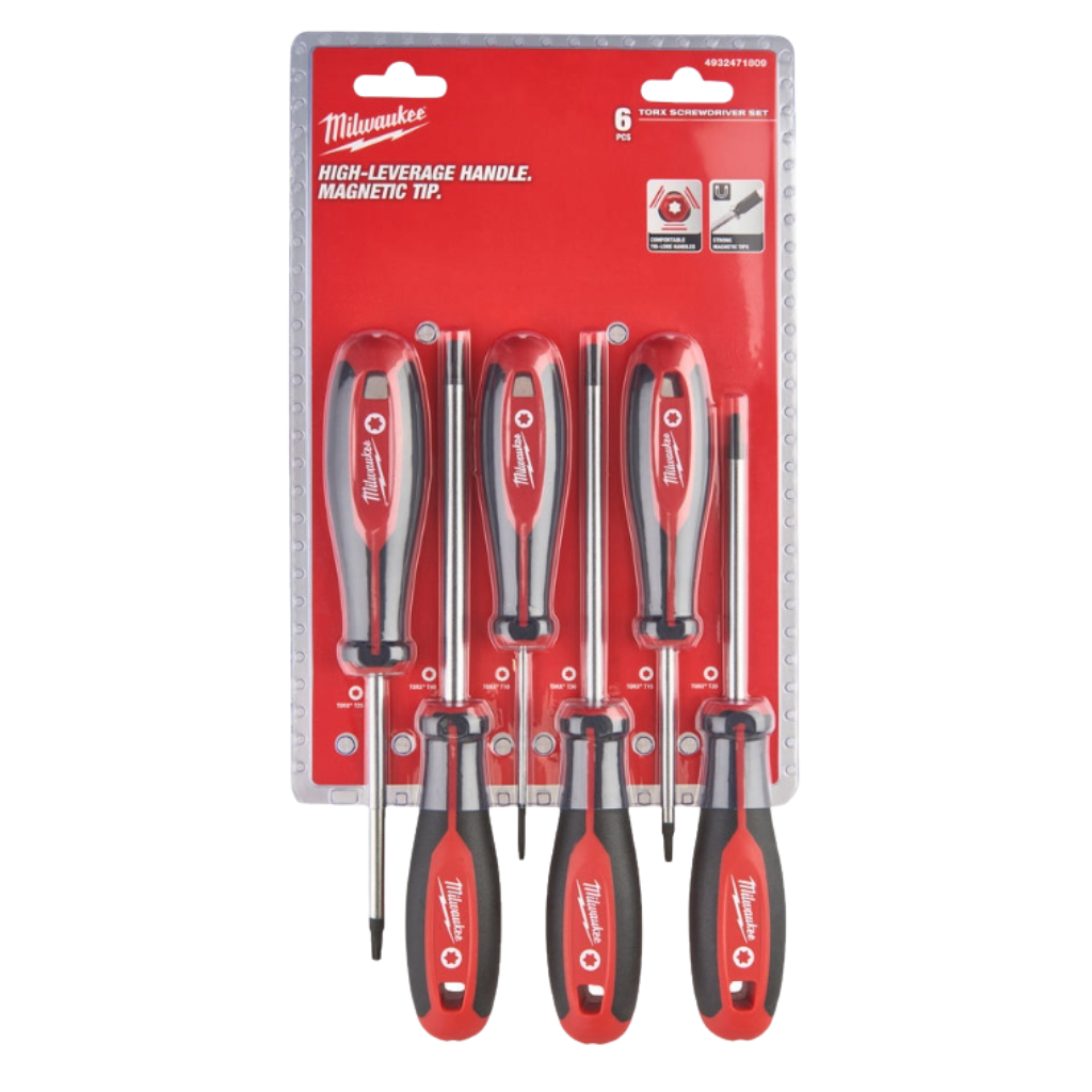 Milwaukee zestaw wkrętaków magnetycznych Torx T10-T40 6 szt. 4932471809-1