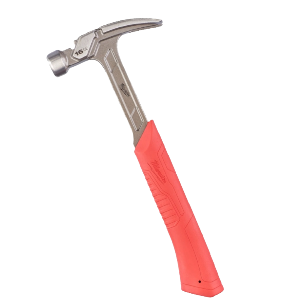 Młotek ciesielski stalowy pazur prosty 450 g Milwaukee 4932478653-1