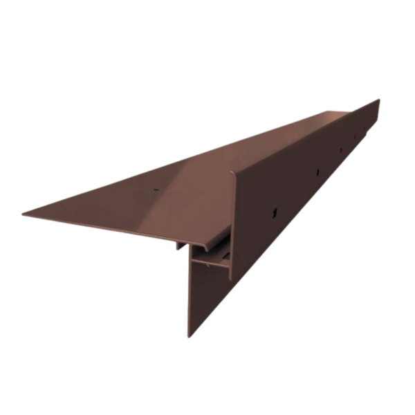 Profil okapowy prosty W35 PLUS 200cm RAL 8019 RENOPLAST