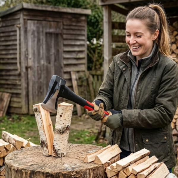 Siekiera rozłupująca z klinem 1kgxT066 AWTOOLS-2