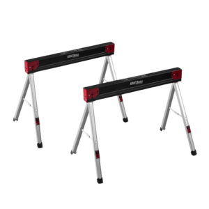 Solidne koziołki warsztatowe składane max 500kg - 2 szt. Kraft&Dele-1