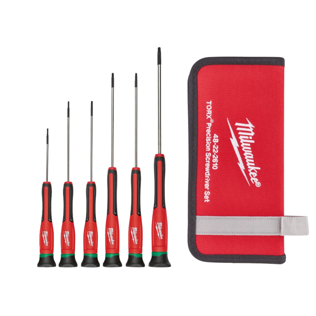 Zestaw wkrętaków precyzyjnych TORX 6 szt. MILWAUKEE