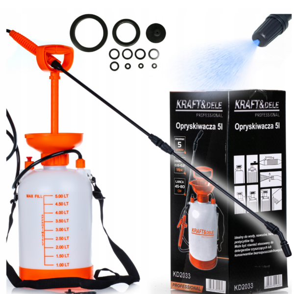KRAFT&DELE opryskiwacz z lancą ręczny 3