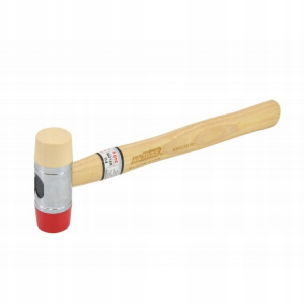 AW TOOLS mlotek dekarski PU-NYLON