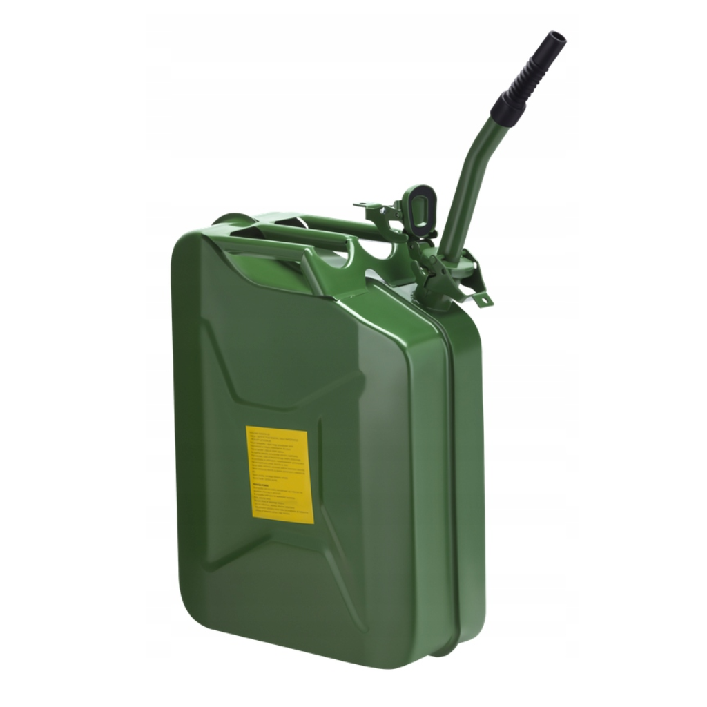 Kanister metalowy do paliwa +lejek 20L KD5440 KRAFT&DELE
