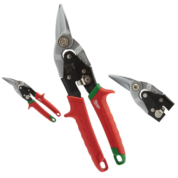 Nożyce do cięcia blachy prawe Milwaukee 260 mm hartowane-3