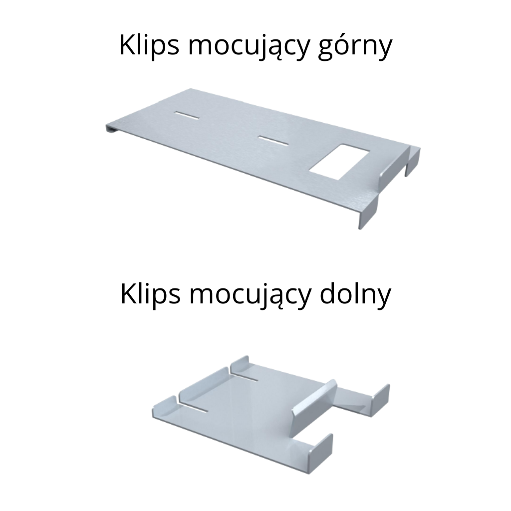 Klipsy do mocowania wsporników tarasowych RENOPAD PRO zestaw