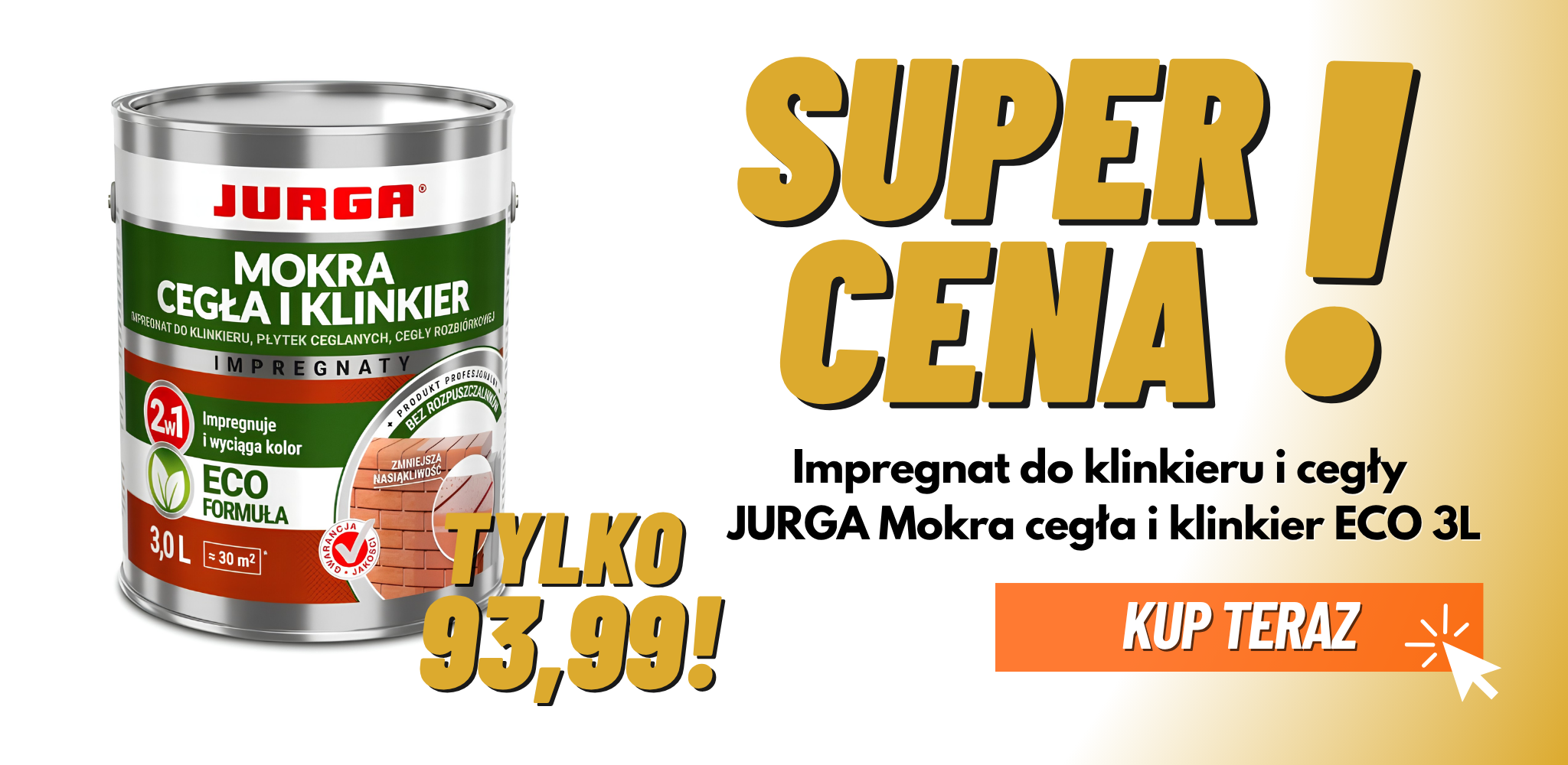 baner promocja impregnat do cegły i klinkieru