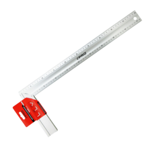 Kątownik aluminiowy stolarski uniwersalny 500 mm 90 i 45 stopni - PRO-1
