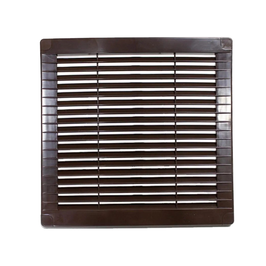Kratka z zaślepkami brązowa 300x300 airRoxy