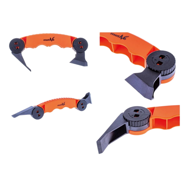 Nóż skrobak do usuwania silikonu fug 18 cm