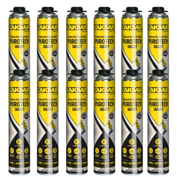 Piana montażowa Lakma 750 ml PUROTECH X12