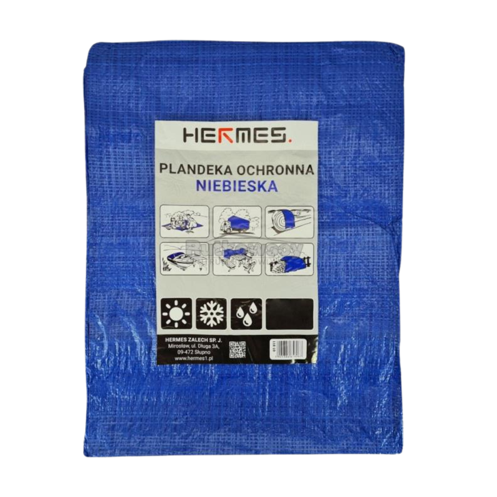 Plandeka ochronna niebieska HERMES