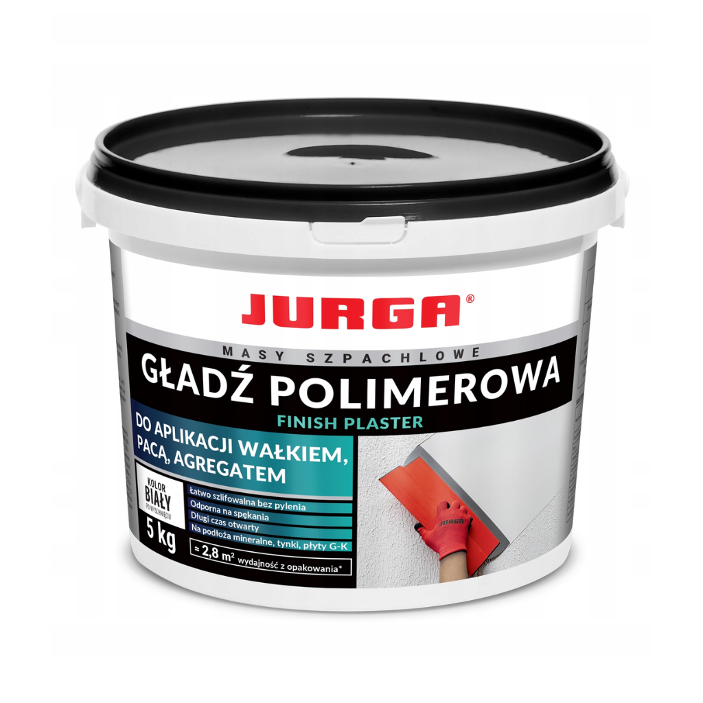JURGA Gładź Polimerowa Finish Plaster 5kg