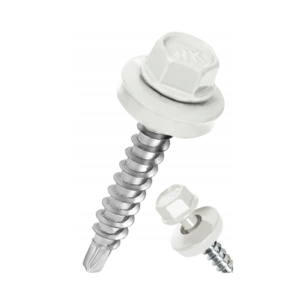 Wkręty farmerskie samowiercące 4.8 x 25 mm WFD RAL 9010